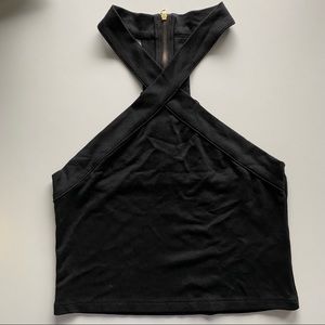Little black halter